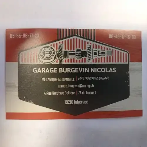 Eurorepar Garage Burgevin à Lubersac